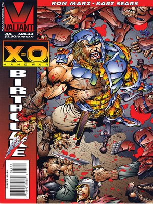 cover image of X-O Manowar (1992), Issue 44